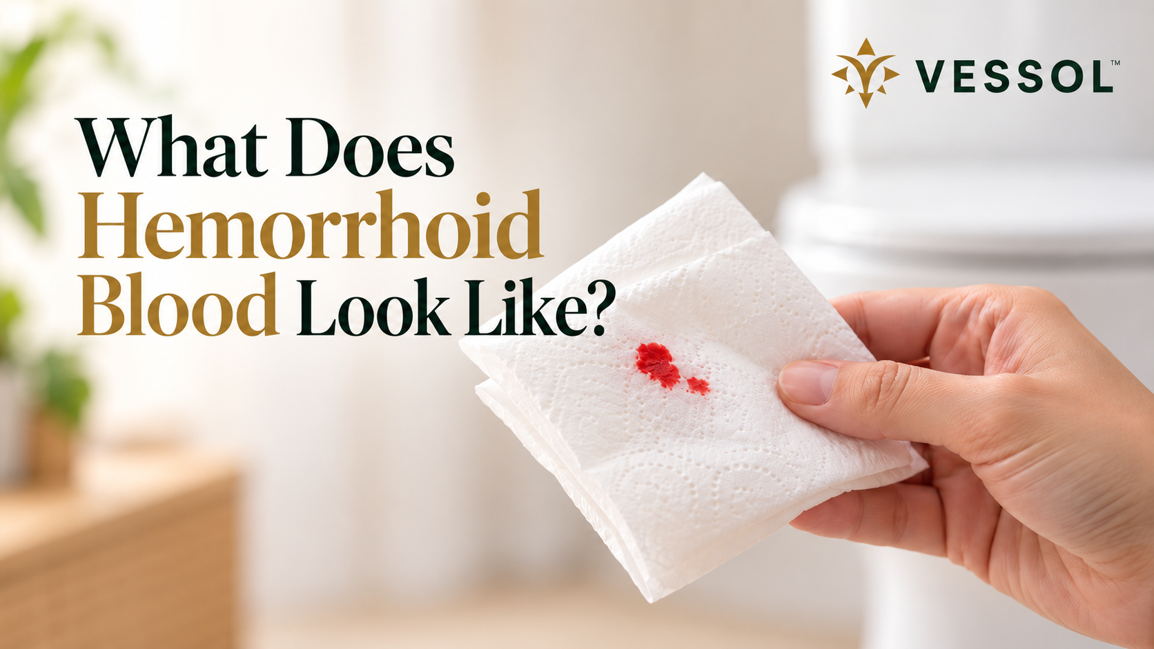What Does Hemorrhoid Blood Look Like?